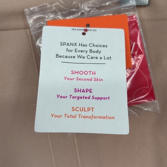 SPANX Oncore Sculpting High-Waisted Mid-Thigh Short Women’s Size Large Nude NWT! - Picture 8 of 15